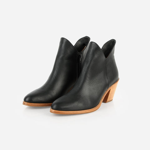 The Two Point Five Ankle Boot in Black
