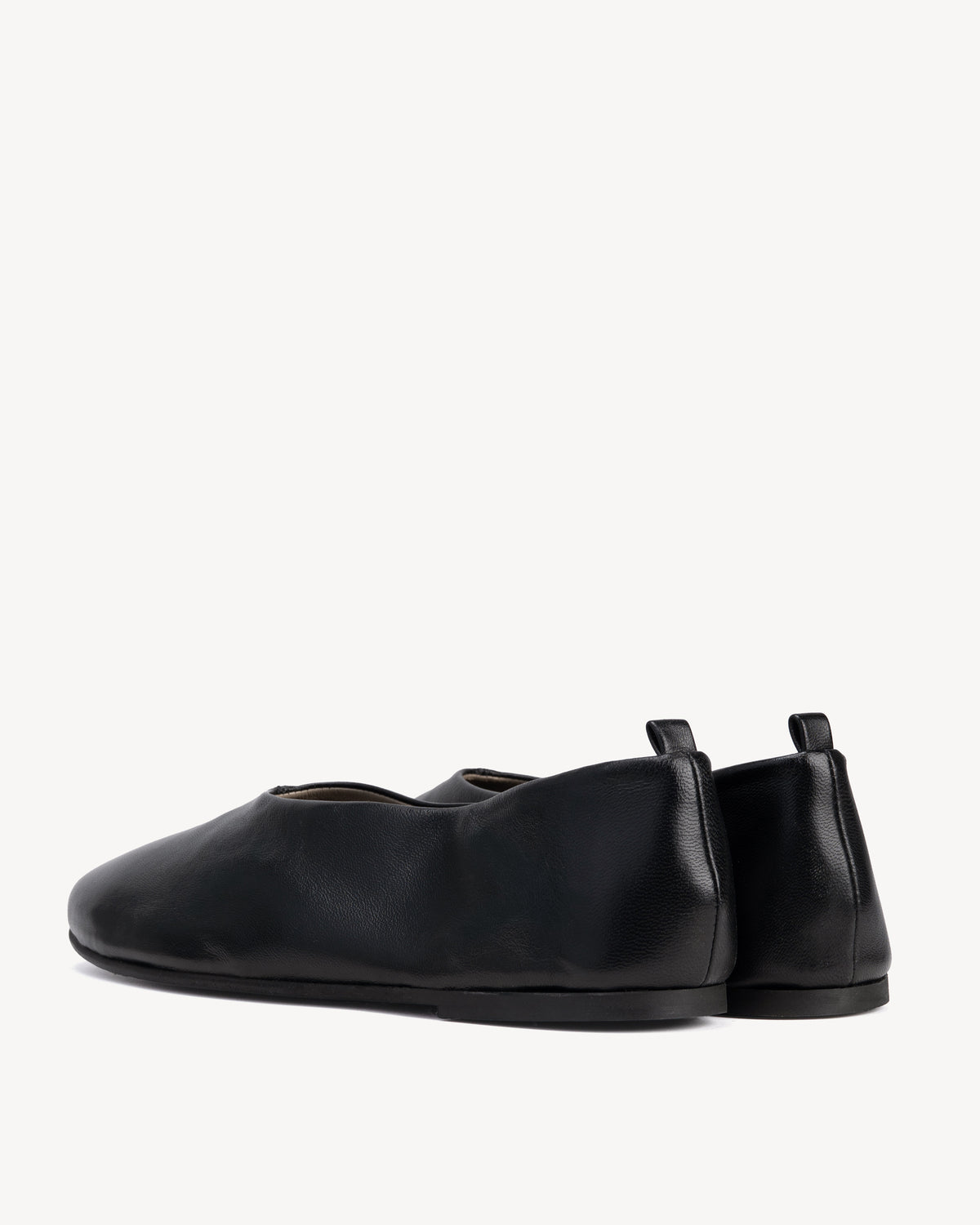 The Contemporary Ballet Flat Black