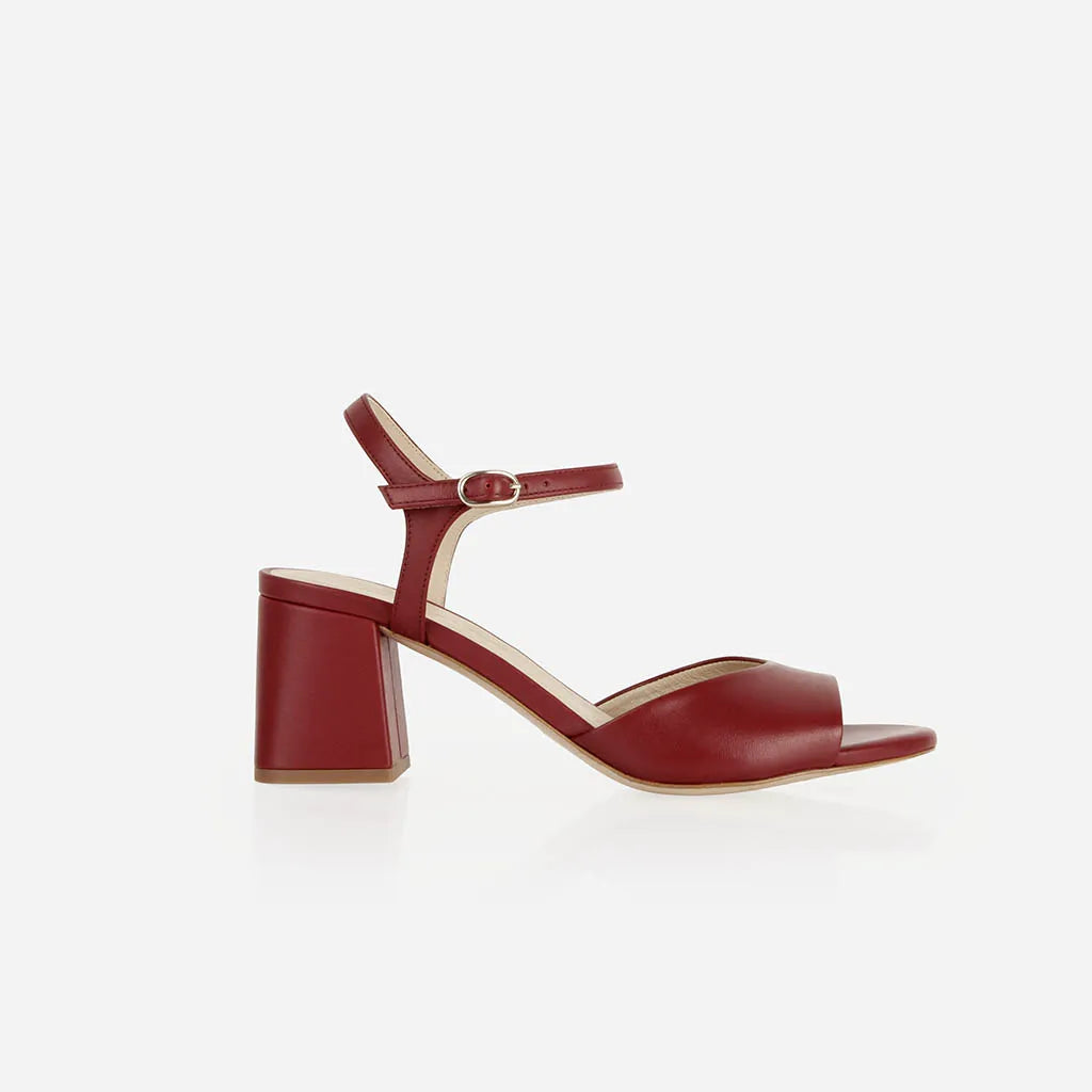 The Mila Heeled Sandal Rioja