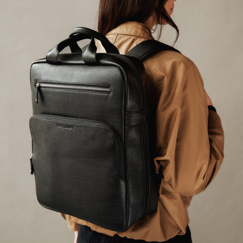The Refined Backpack Black