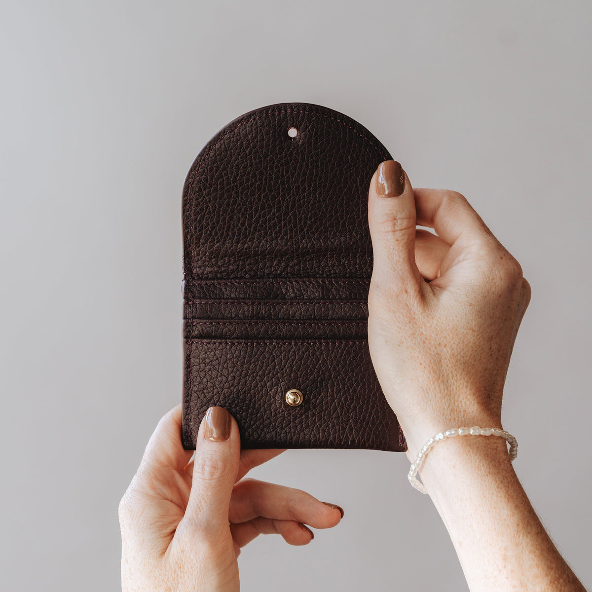 The Cardholder Plum