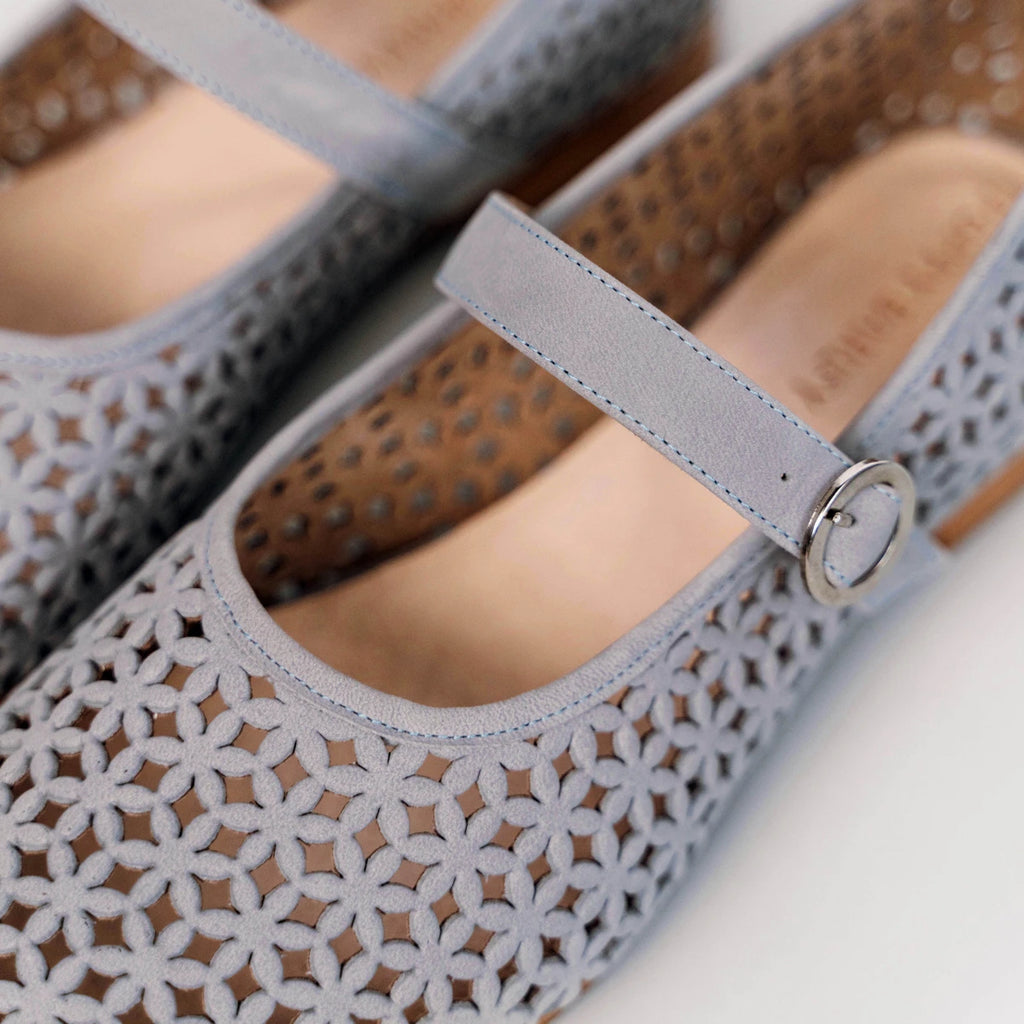 The Modern-Day Mary Jane Perforated Bluebell