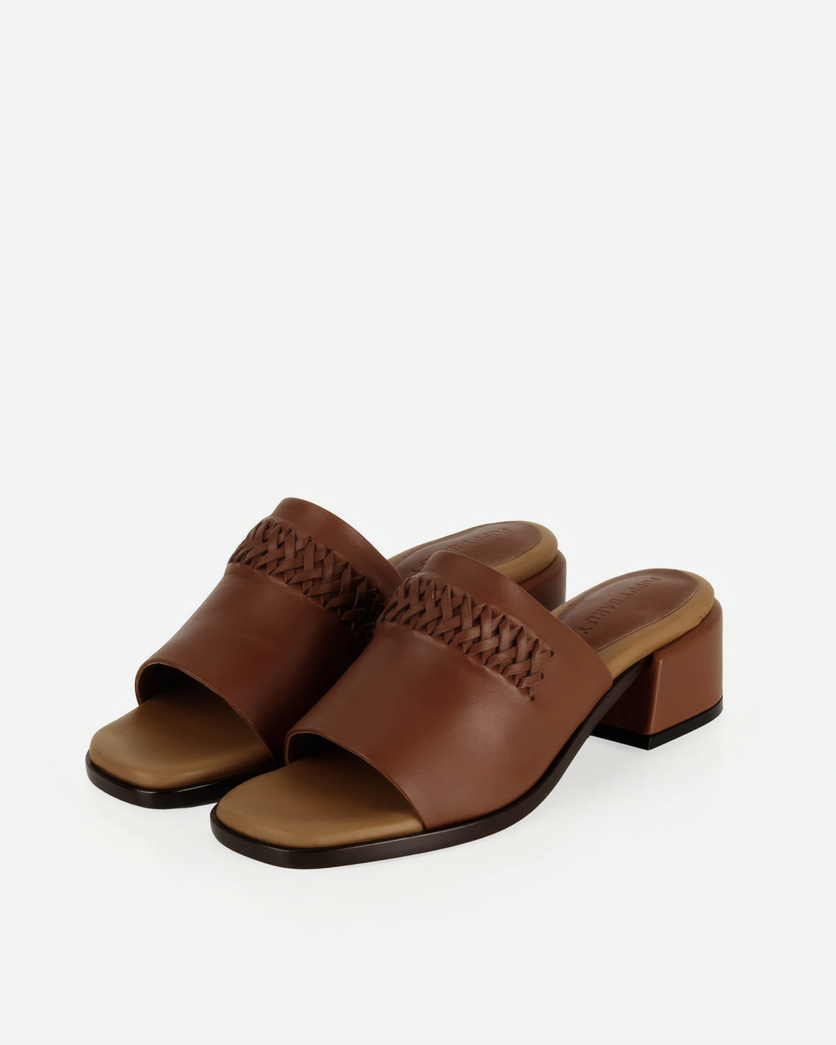 The Bohème Heeled Sandal Hazelnut