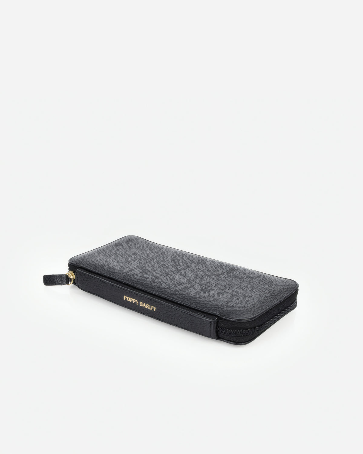 The Flying Solo Passport Holder & Slim Luggage Tag Set Black