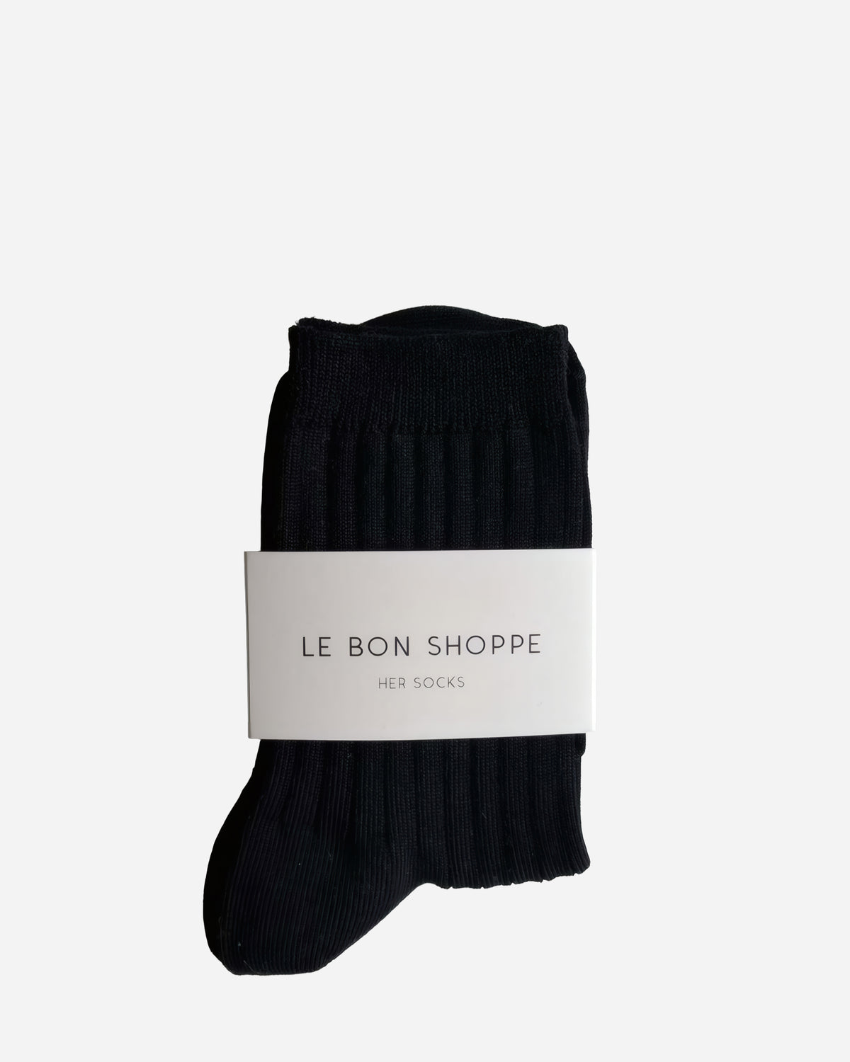 Le Bon Shoppe Her Socks Black