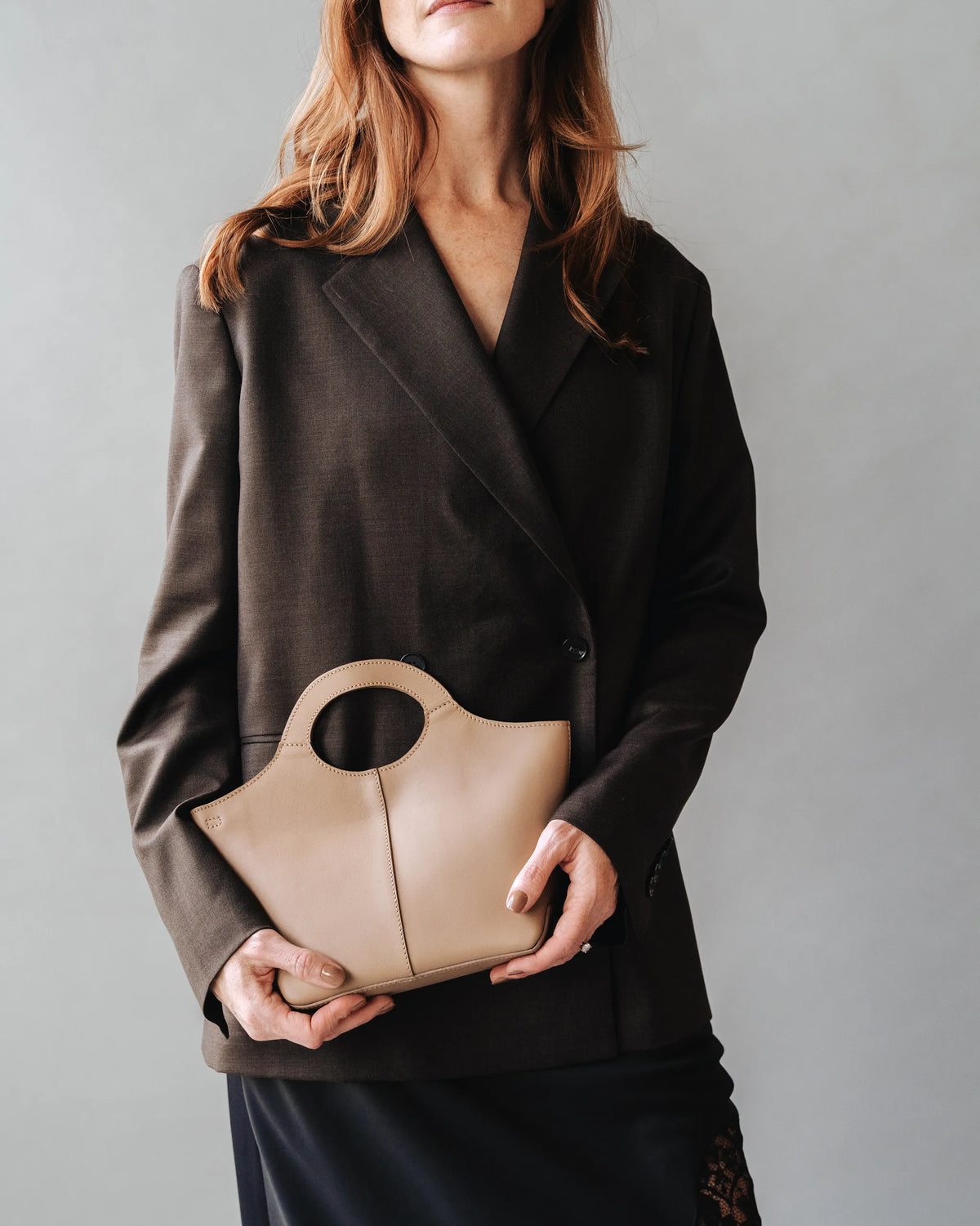 The Lisboa Mini Tote Biscotti