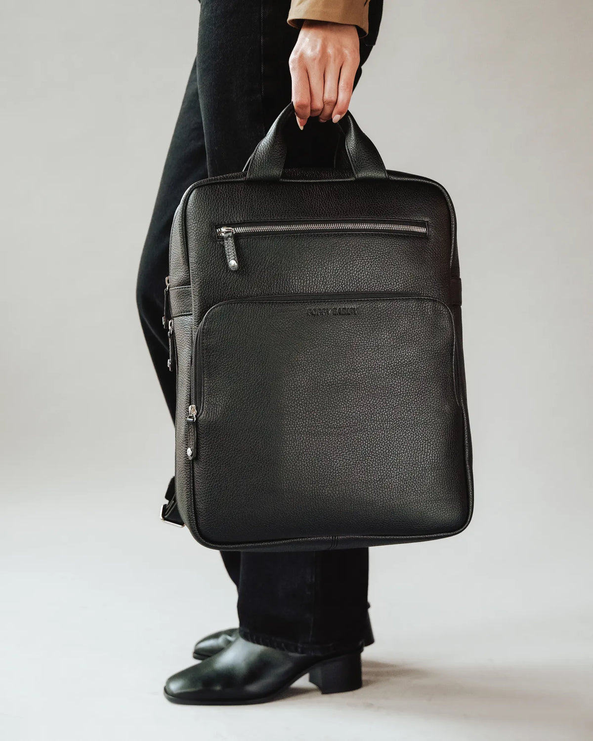 The Refined Backpack Black