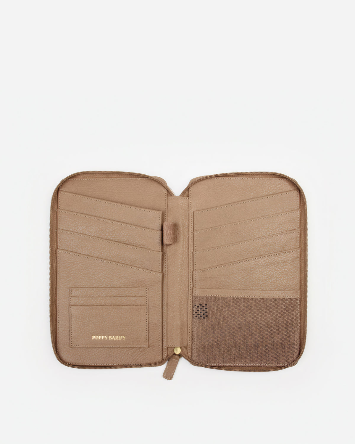 The Six Person Family Passport Holder Biscotti Micro Pebble