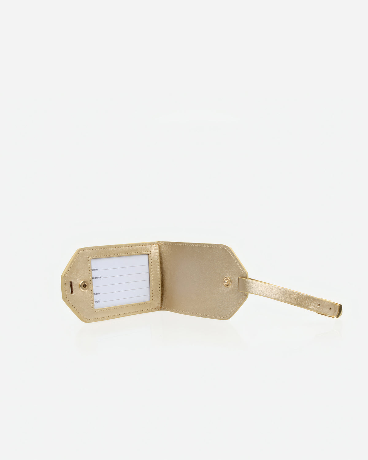 The Slim Luggage Tag Champagne