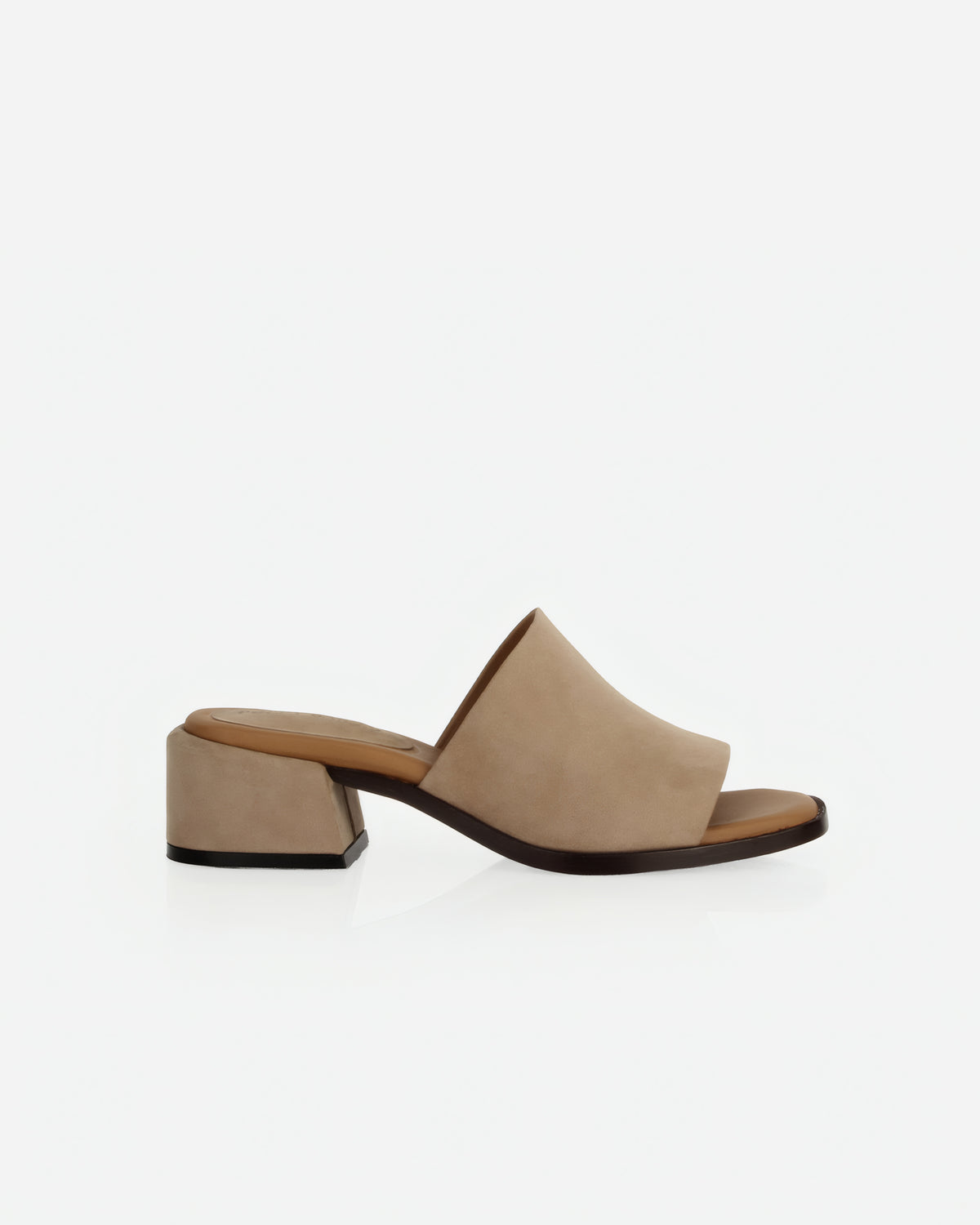 The Spritz Heeled Sandal Clay Nubuck
