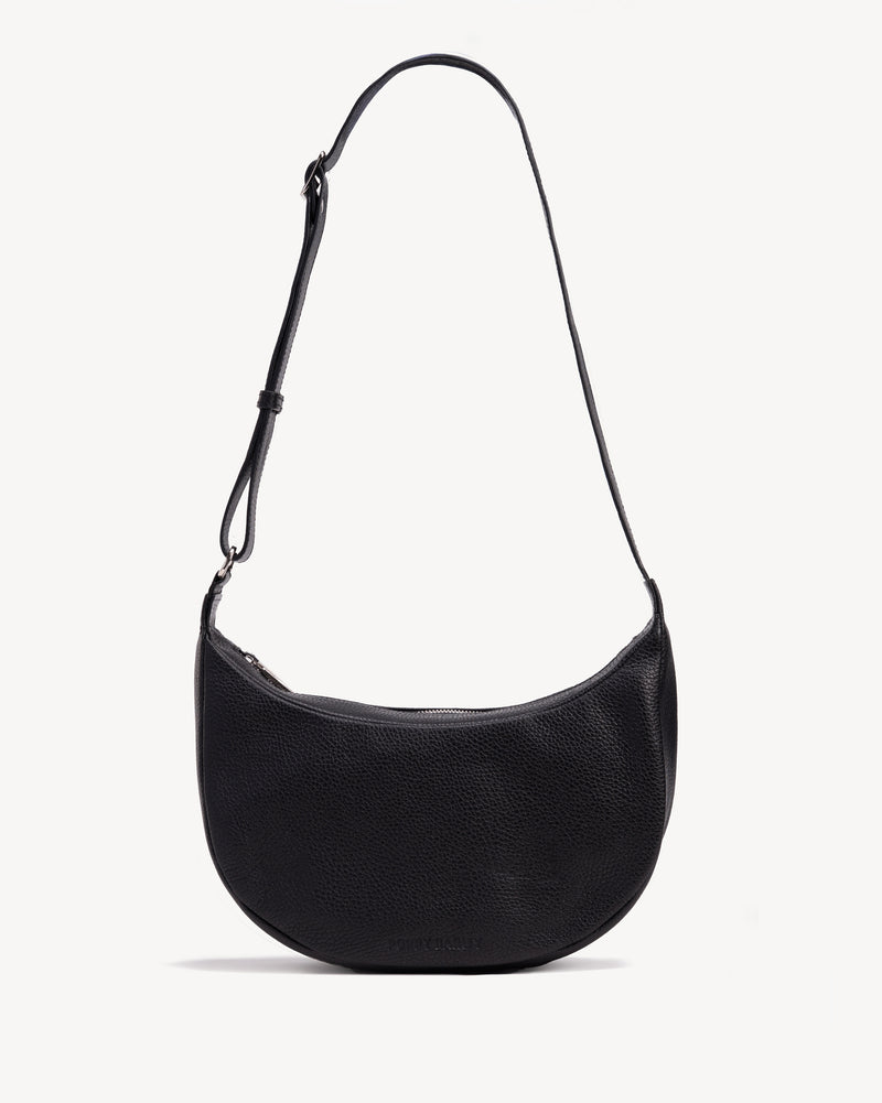 The Arc Crossbody Bag Black