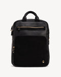 The Backpack Black / Black Nubuck