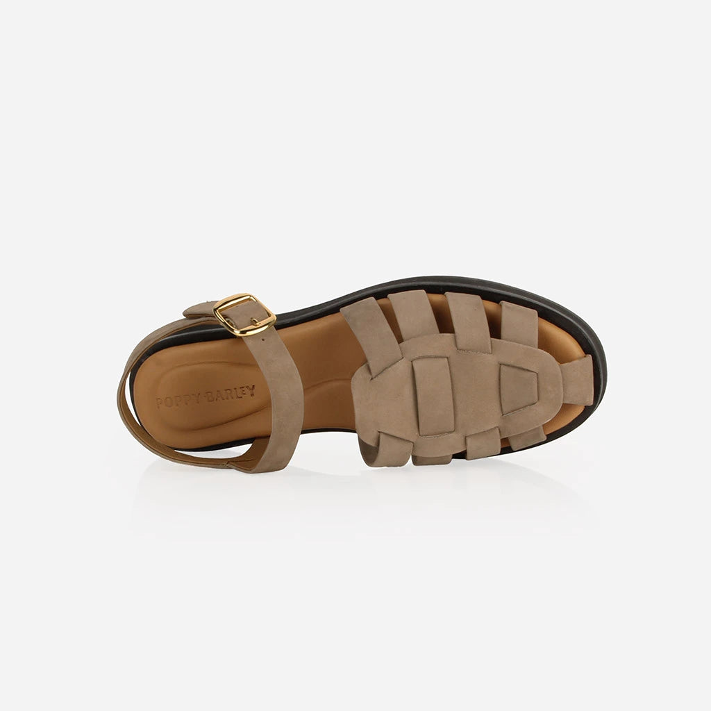 The Beachcomber Sandal Clay Nubuck