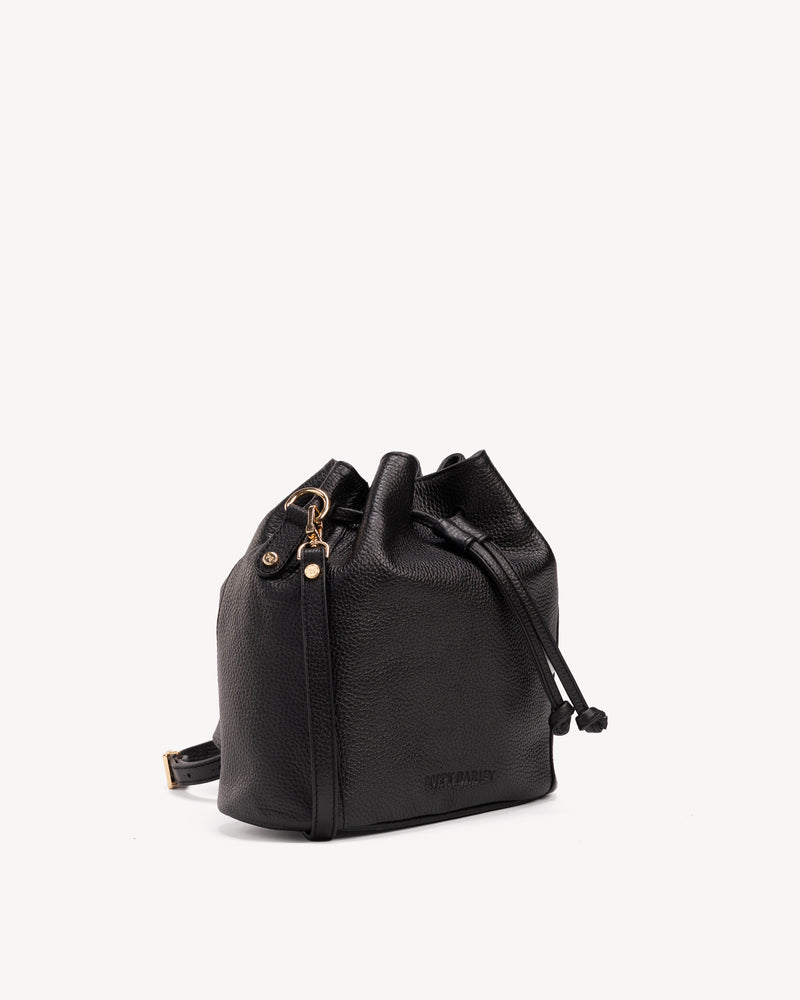 The Bondi Bucket Bag Black