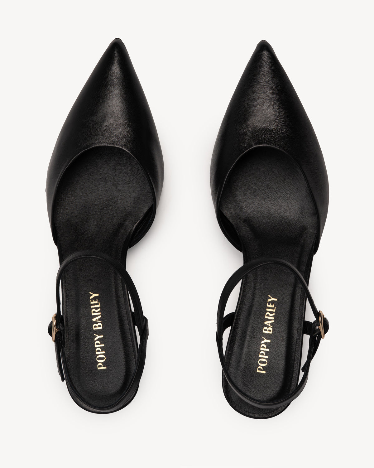 The Claire Kitten Heel Black