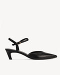 The Claire Kitten Heel Black