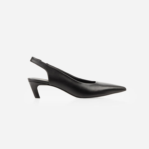 The Claire Slingback Black