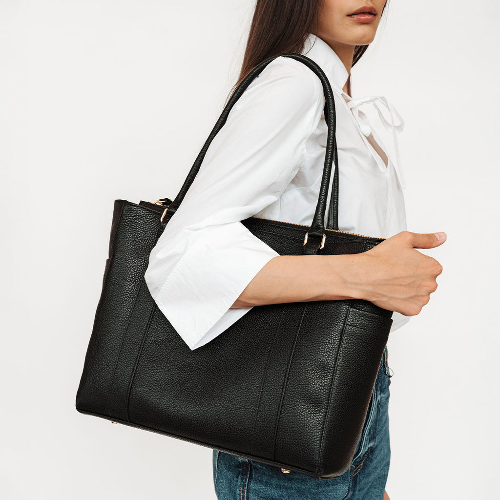 The Colleague Tote Black