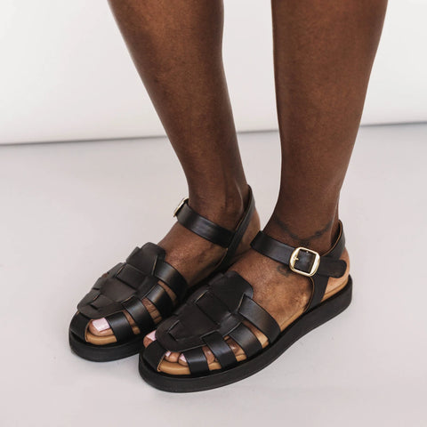 The Beachcomber Sandal Black