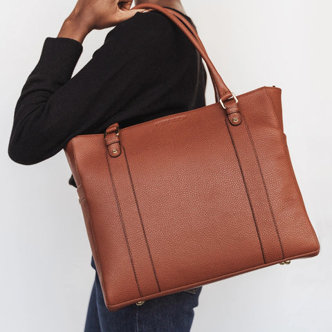 The Colleague Tote Hazelnut