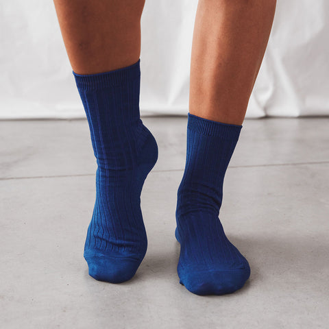 Le Bon Shoppe Her Socks Cobalt