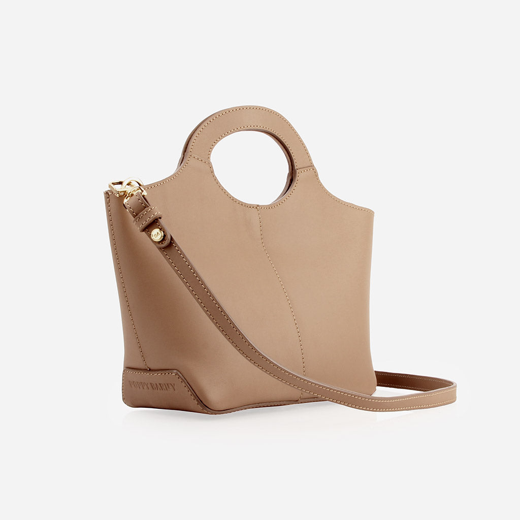 The Lisboa Mini Tote Biscotti