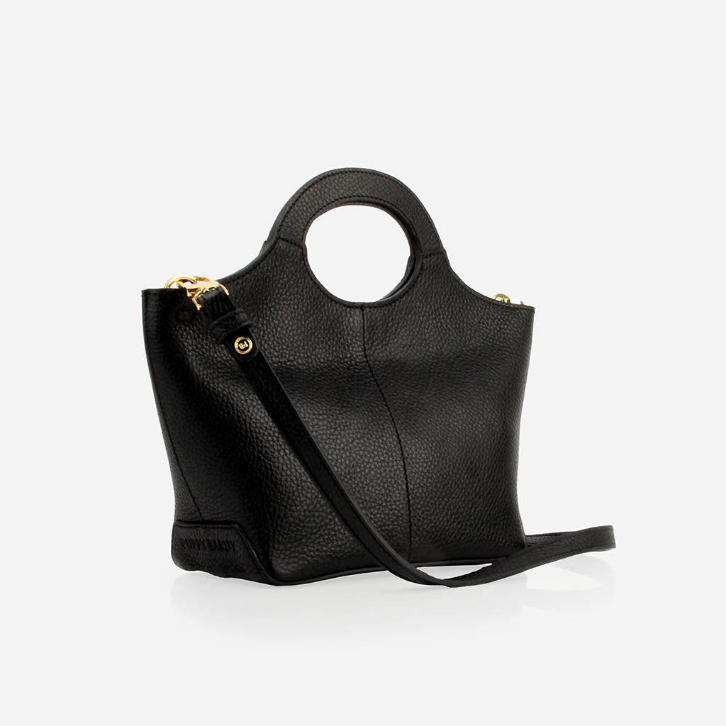 The Lisboa Mini Tote Black
