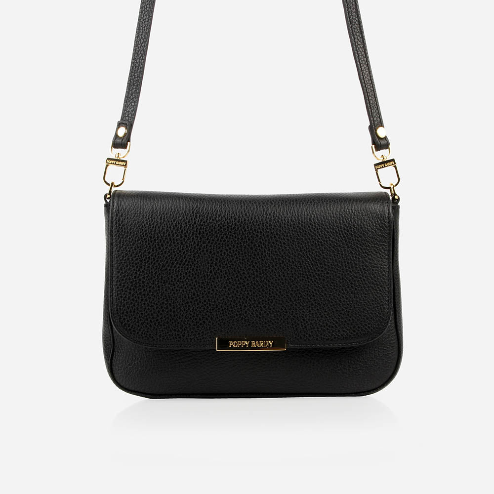 The Medium Day to Night Bag Black Pebble