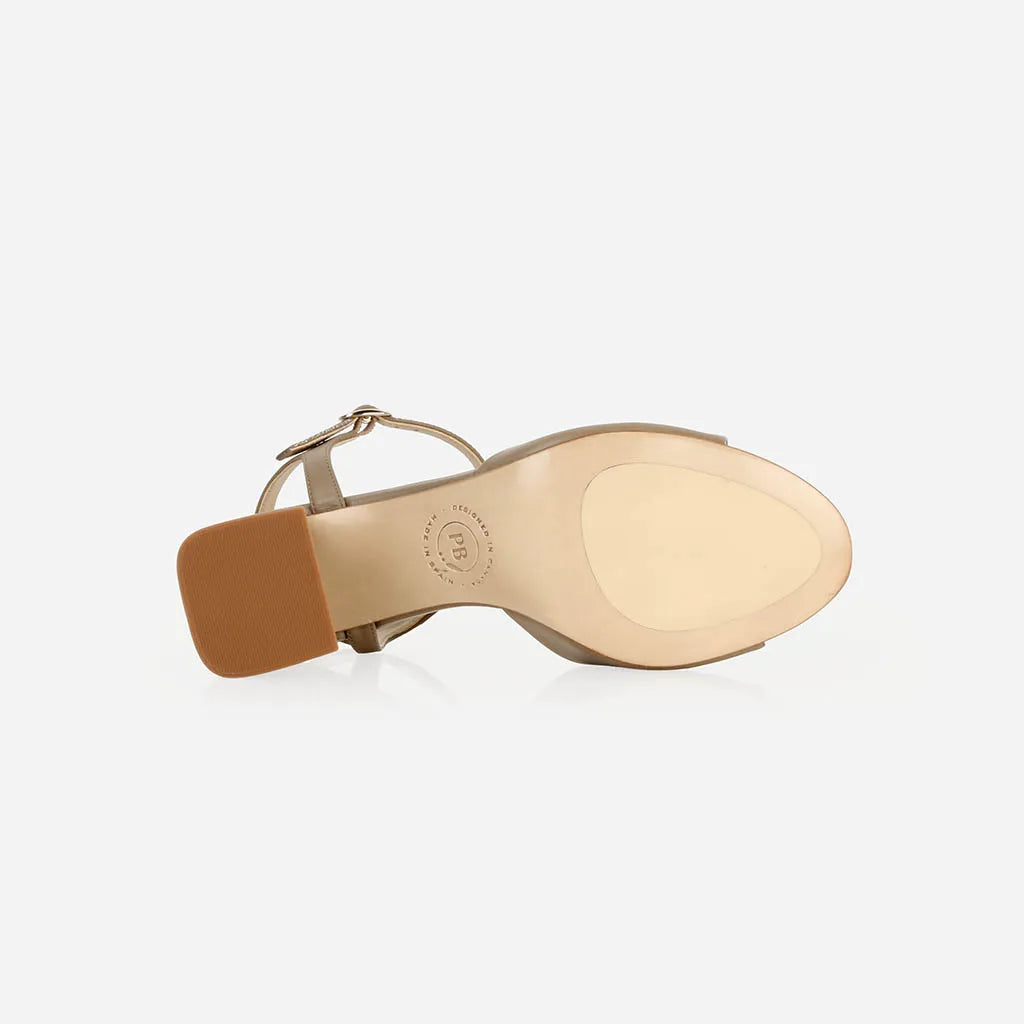 The Mila Heeled Sandal Rioja