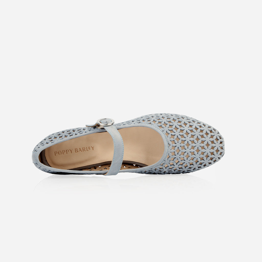 The Modern-Day Mary Jane Perforated Bluebell