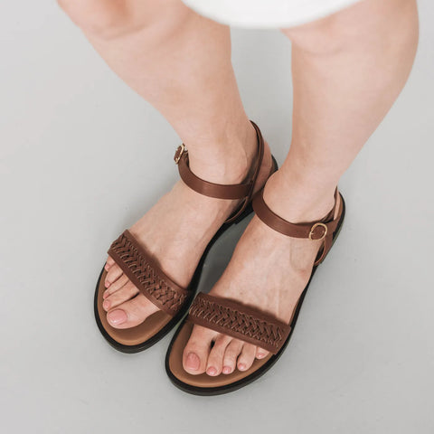 The Bohème Sandal Hazelnut