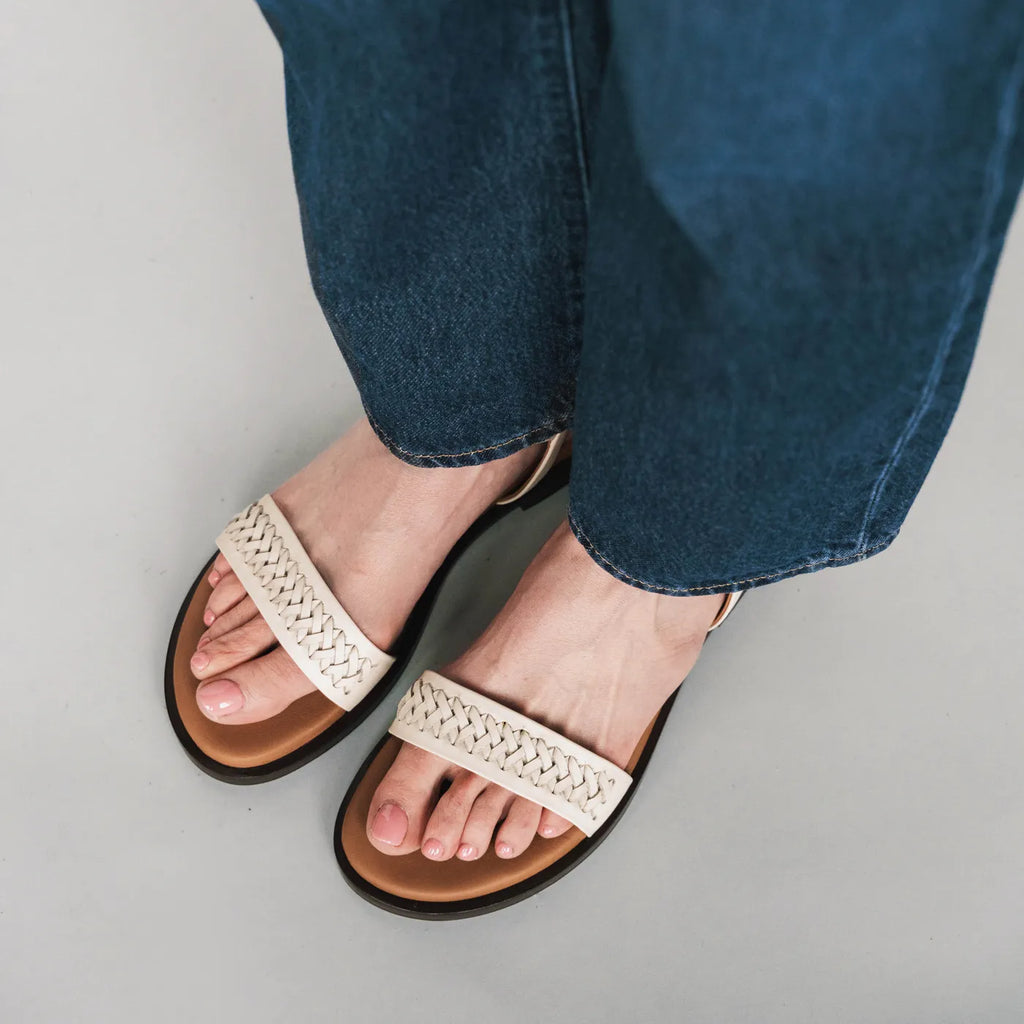 The Bohème Sandal Oat Milk
