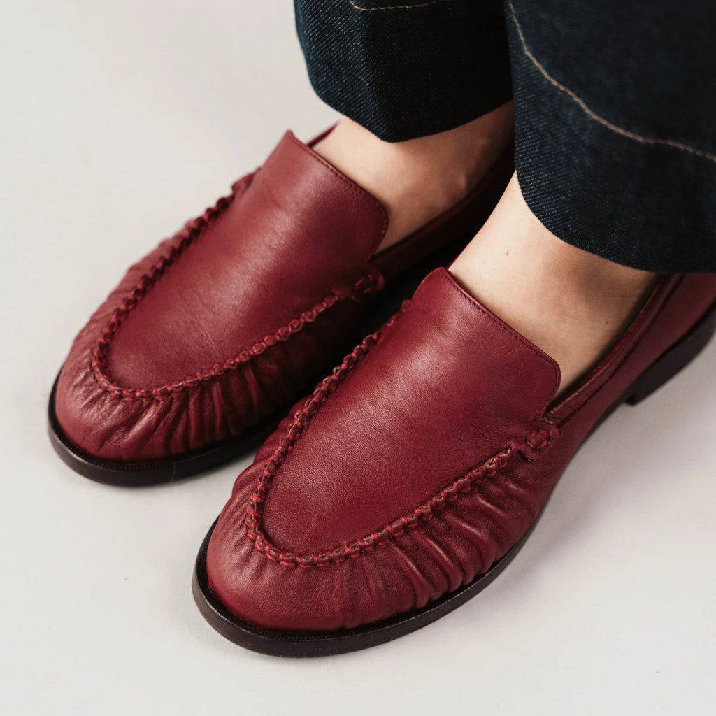 The Laid Back Loafer Resort Red