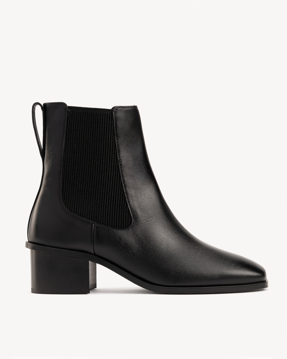 The Quinn Chelsea Boot Black