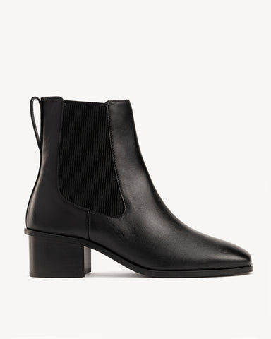 The Quinn Chelsea Boot Black