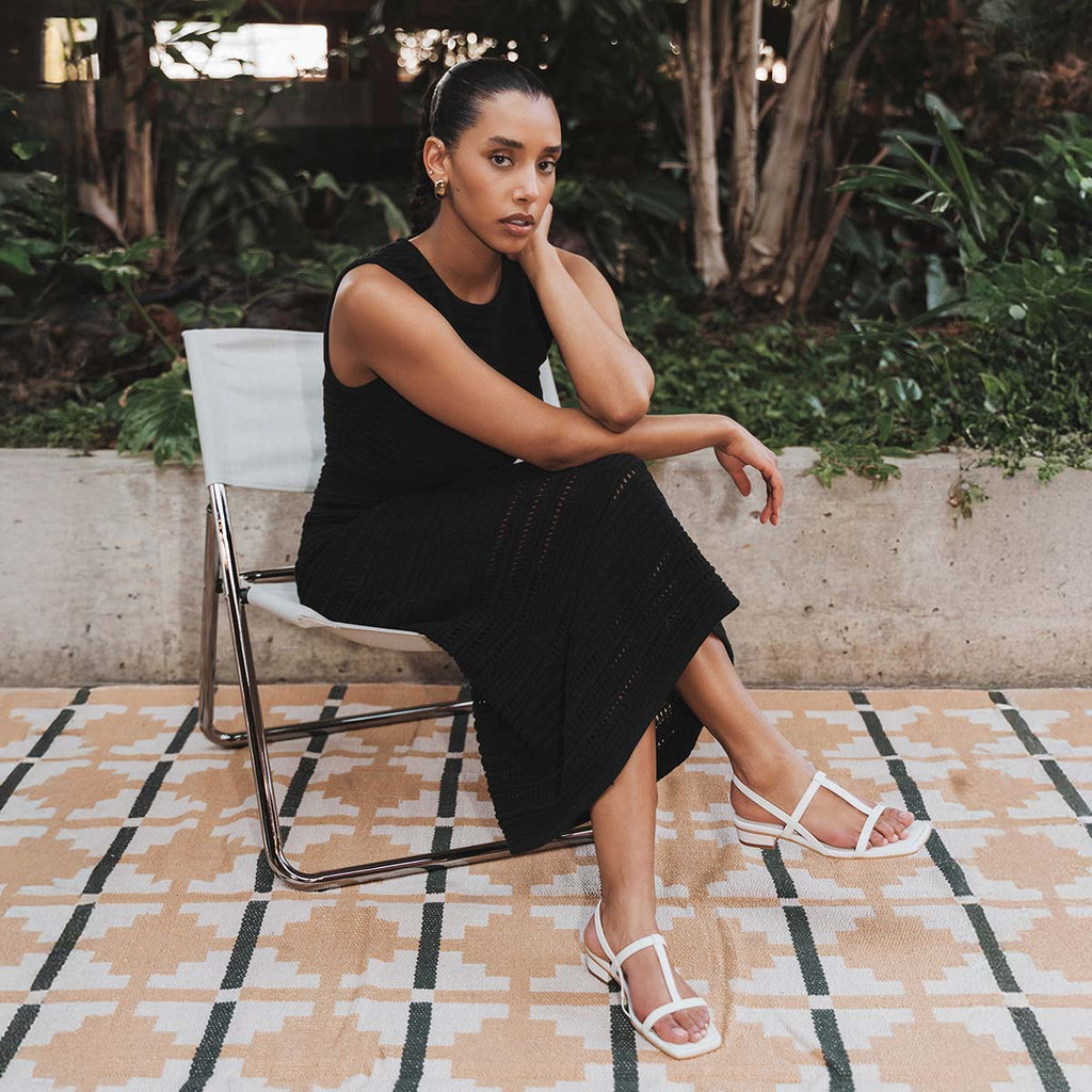 The Sunset Dress Black