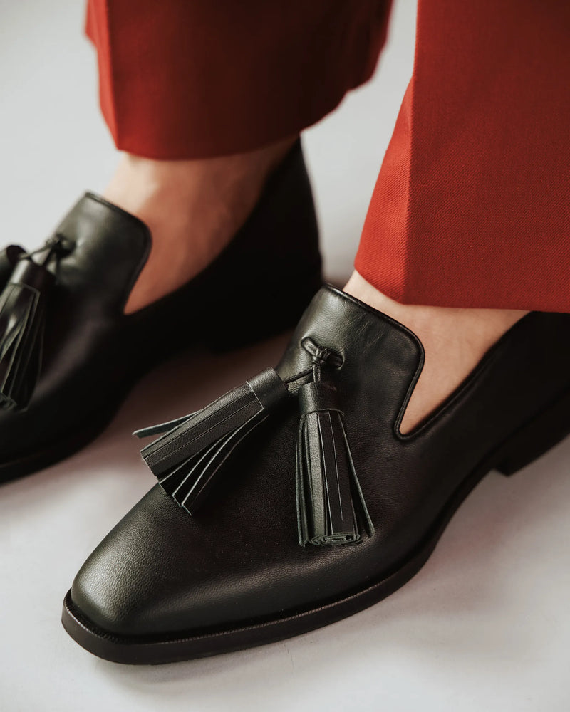 The Tassel Daily Loafer Black