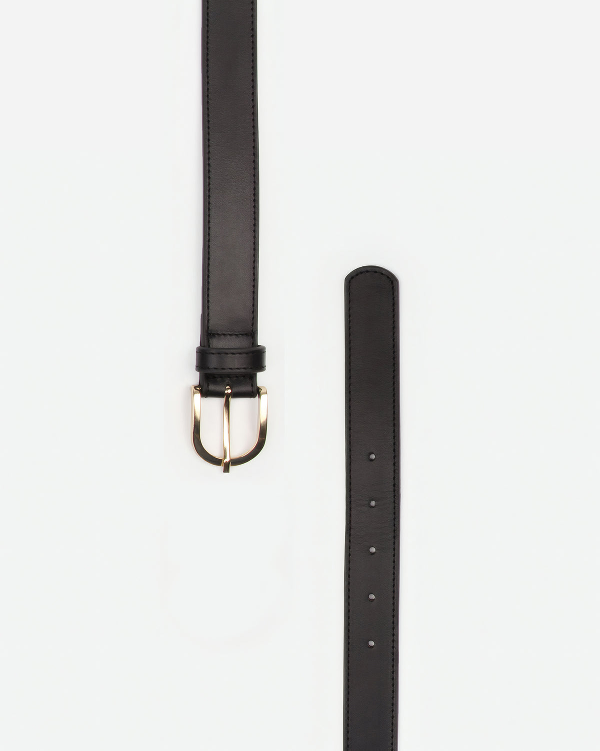 The Accent Belt Gold Black