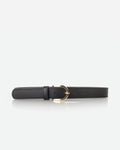 The Accent Belt Gold Black