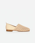 The At-Leisure Slip-On 2.0 Perforated Oat Milk
