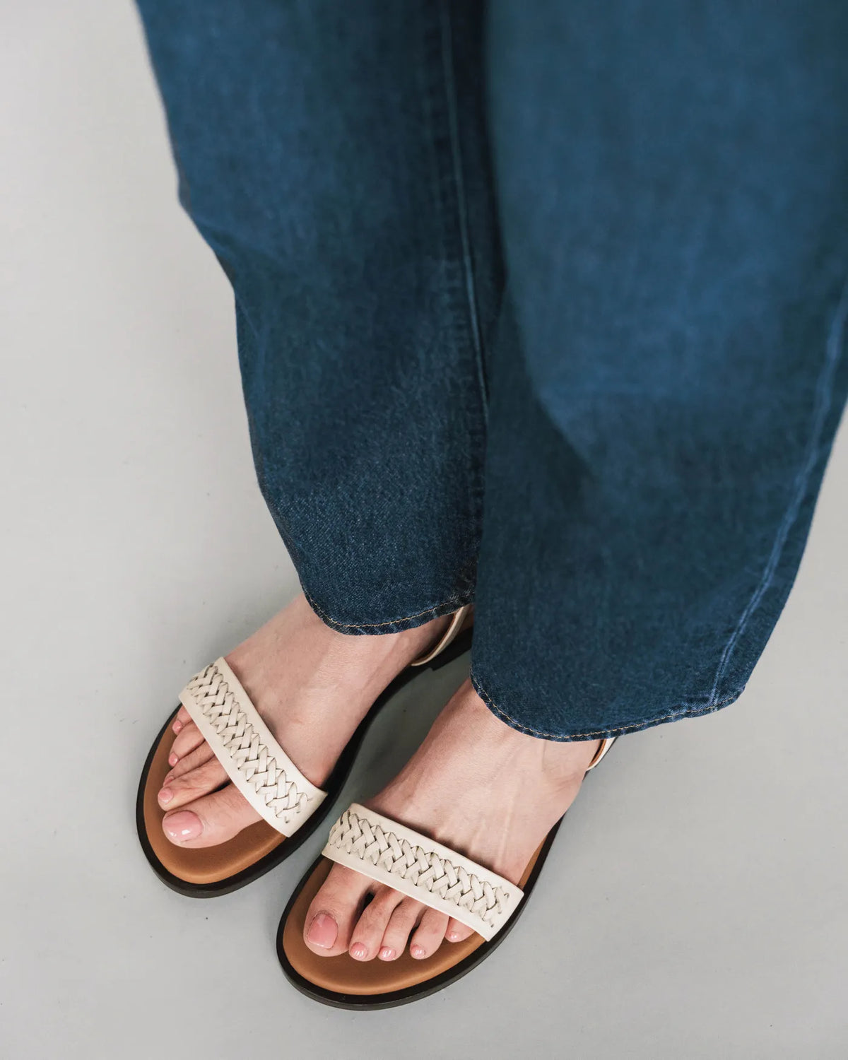 The Bohème Sandal Oat Milk