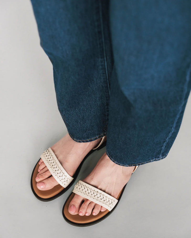 The Bohème Sandal Oat Milk