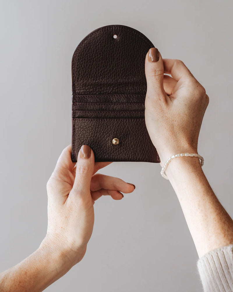 The Cardholder Plum