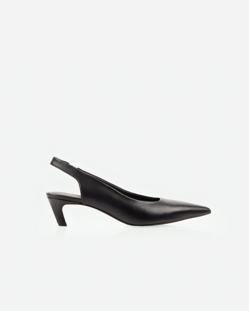 The Claire Slingback Black