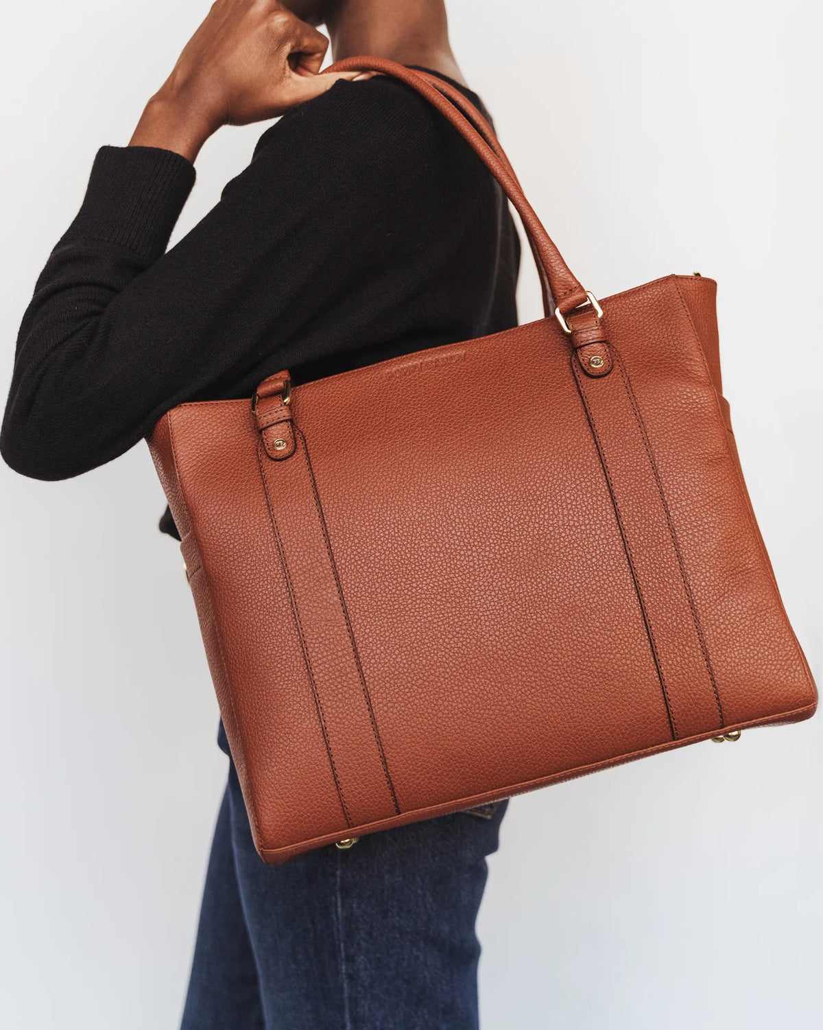 The Colleague Tote Hazelnut