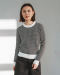 The Core Crewneck Black Stripe