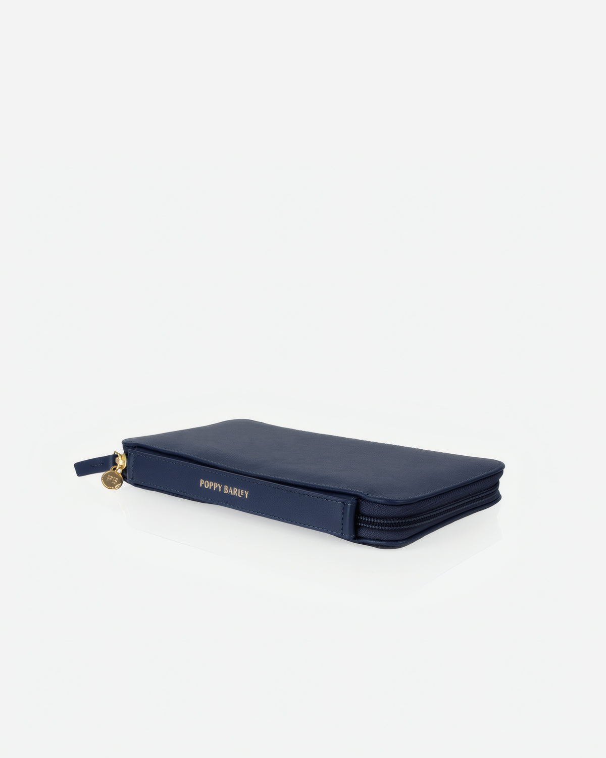 The Flying Solo Passport holder & Slim Luggage Tag Set Pacific & Champagne