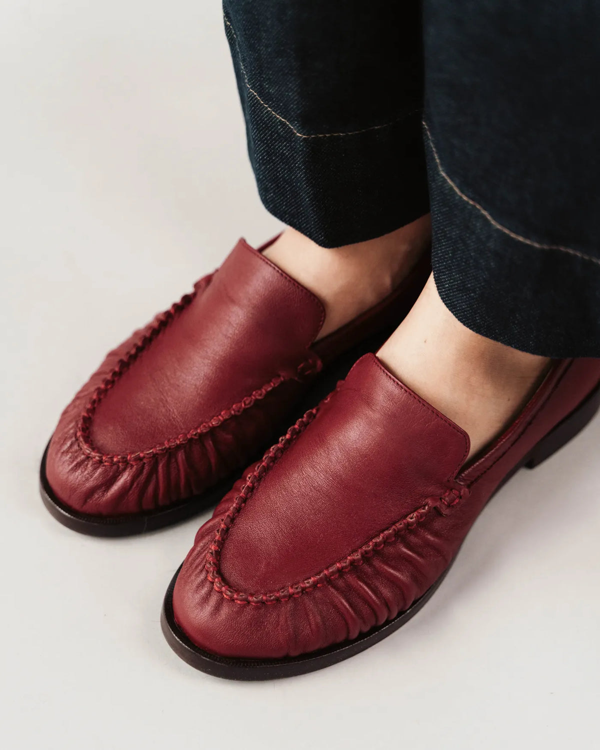The Laid Back Loafer Resort Red