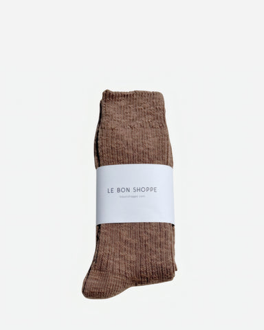 Le Bon Shoppe Cottage Socks Flax