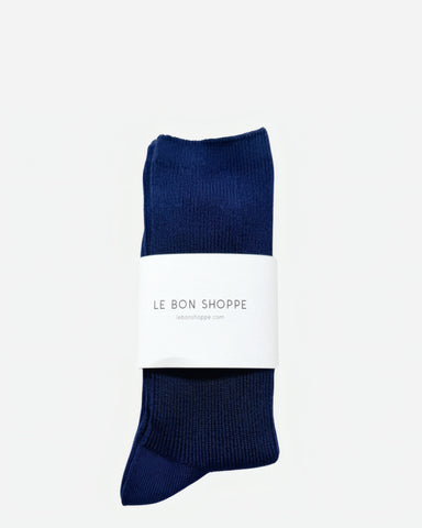Le Bon Shoppe Trouser Socks Navy